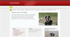 Desktop Screenshot of lisashundskola.nu